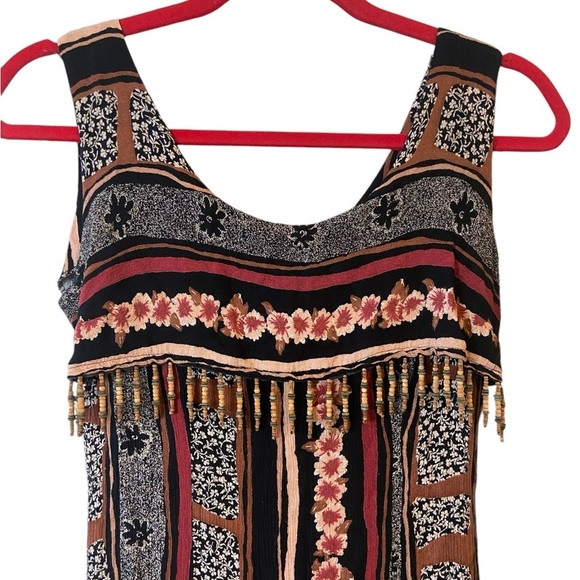 Vintage Timing Sleeveless Long Maxi Dress Medium - Picture 9 of 16